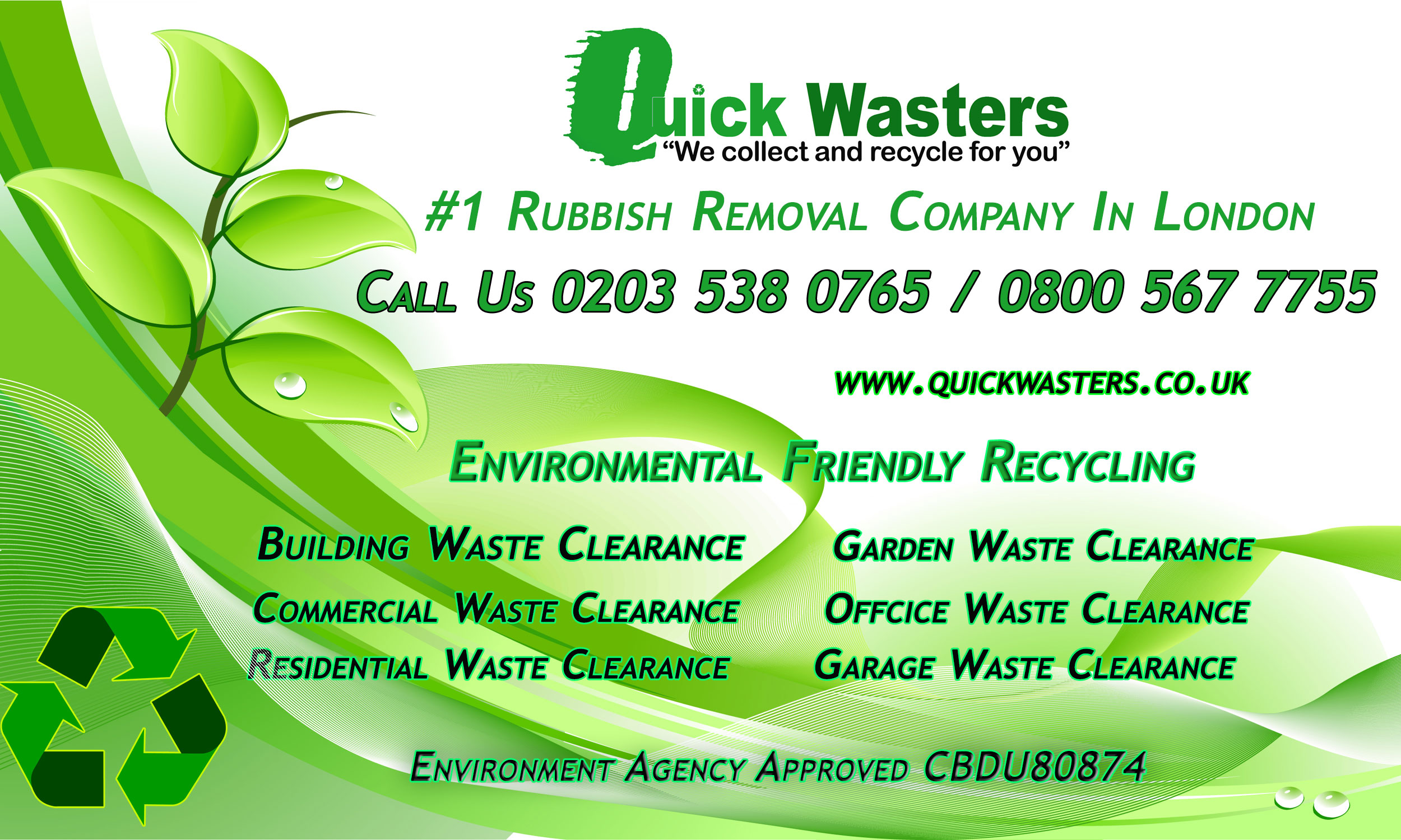 Quickwasters - Rubbish Removal London